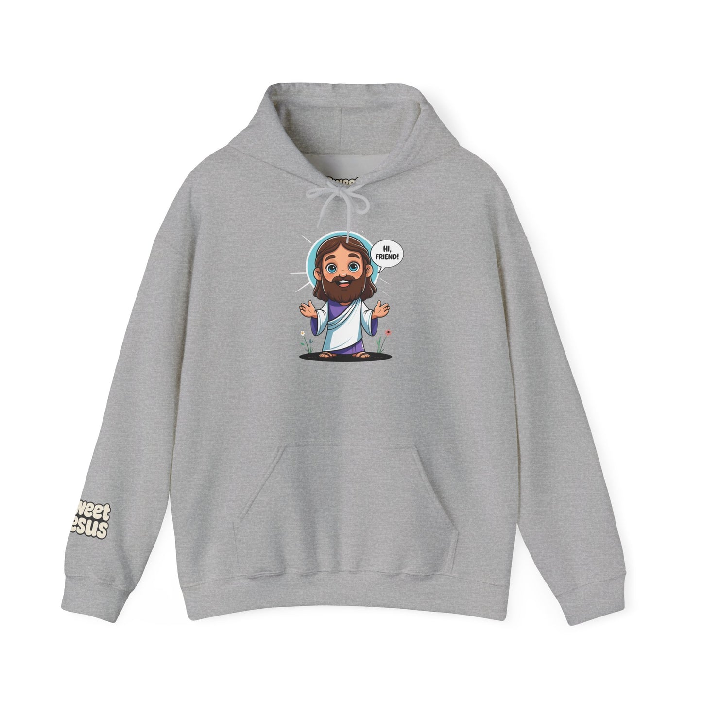 Sweet Jesus “Be Friendly” Hoodie – Comfort with a Message
