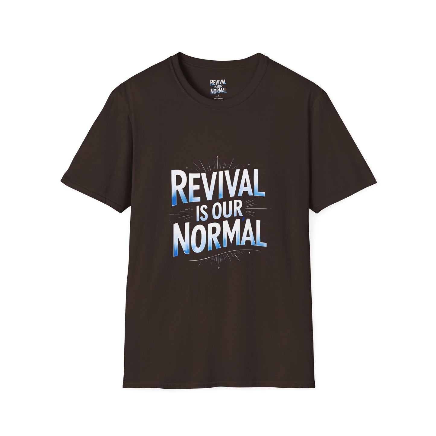 Revival Unisex T-Shirt - Soft Tee with 'Revival is our Normal'