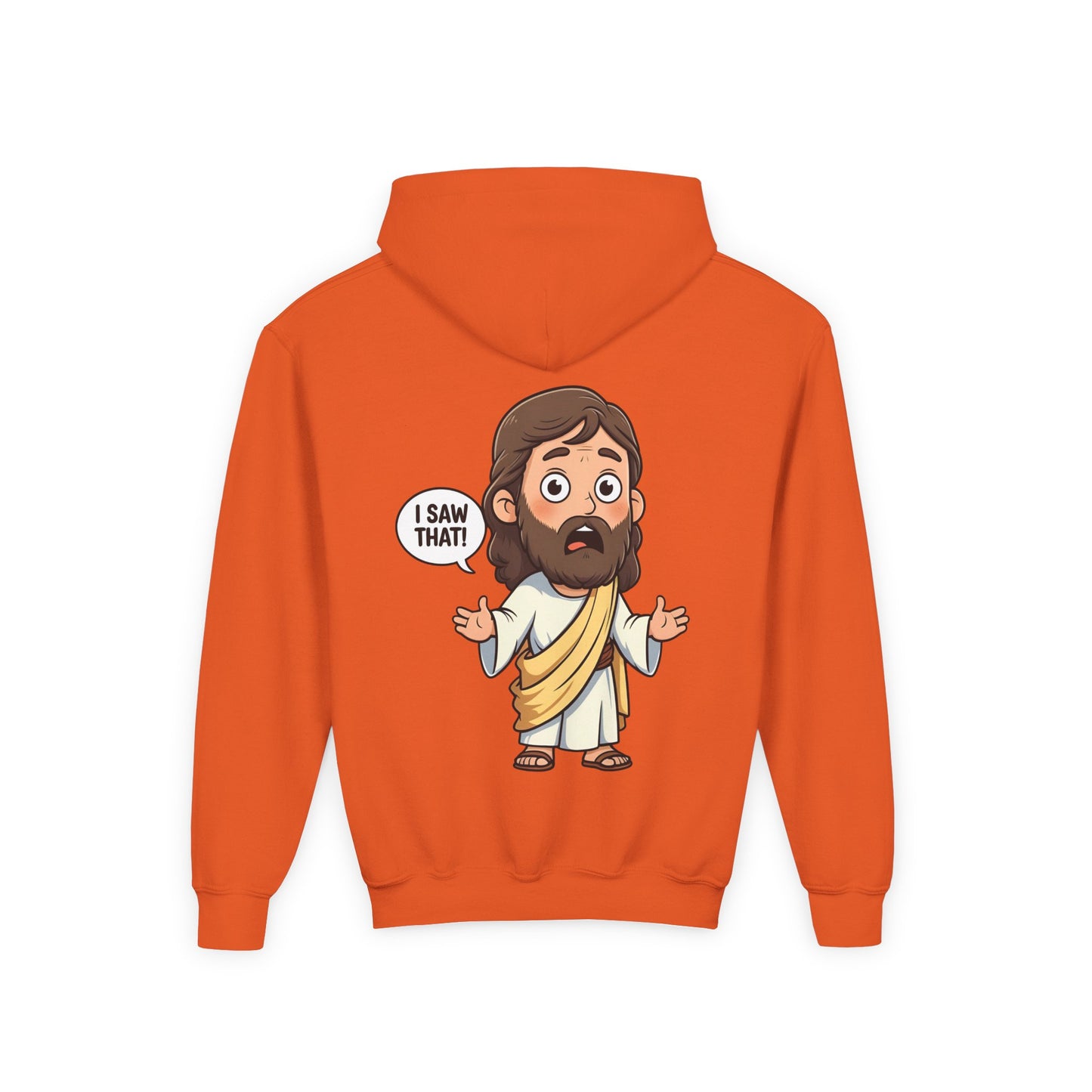 π Sweet Jesus Youth Hoodie β "I Saw That!" Edition π