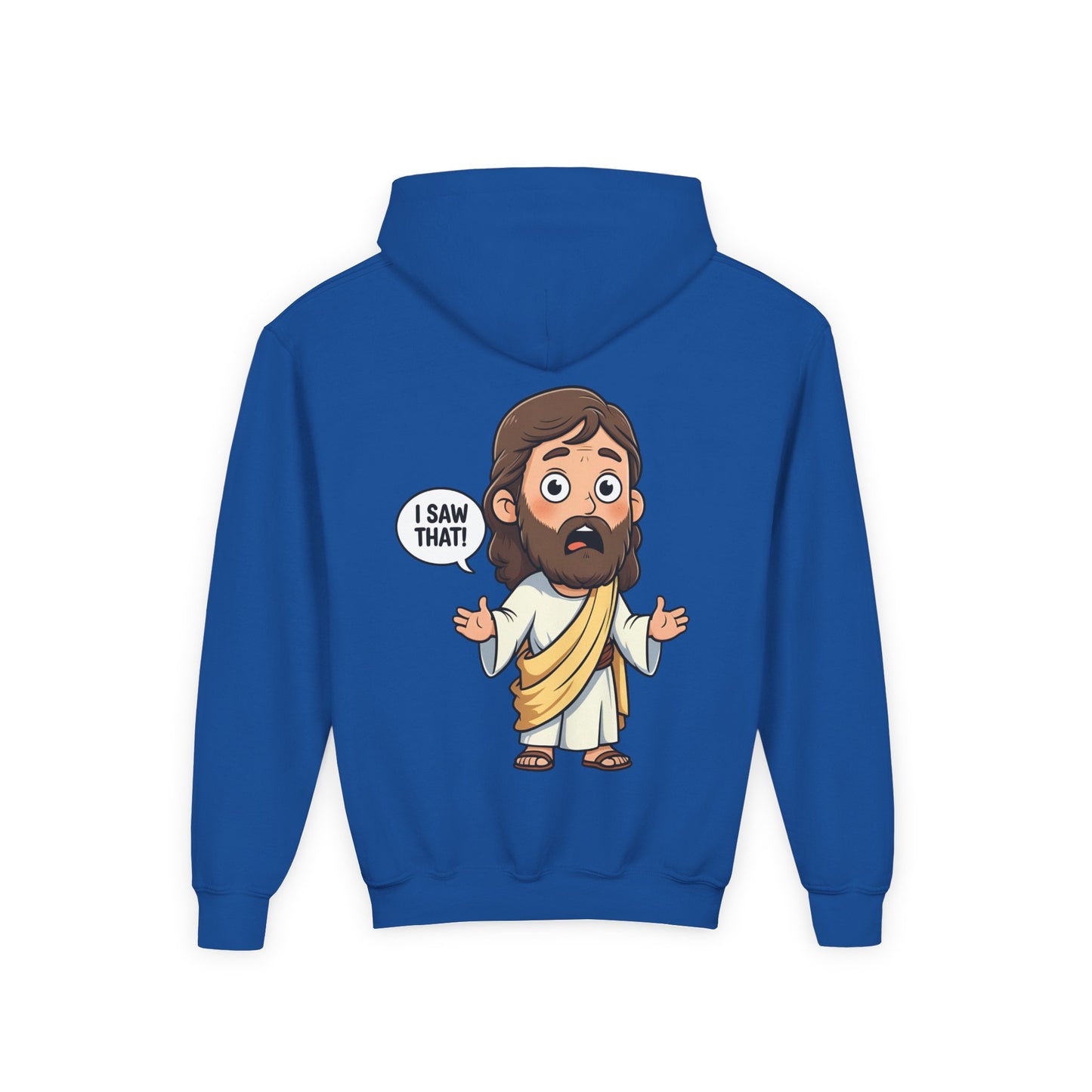 π Sweet Jesus Youth Hoodie β "I Saw That!" Edition π