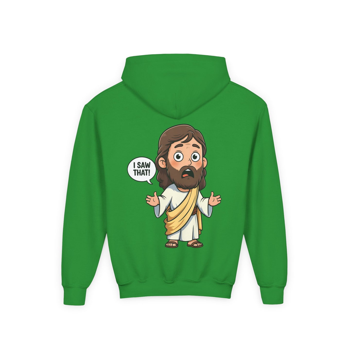 π Sweet Jesus Youth Hoodie β "I Saw That!" Edition π