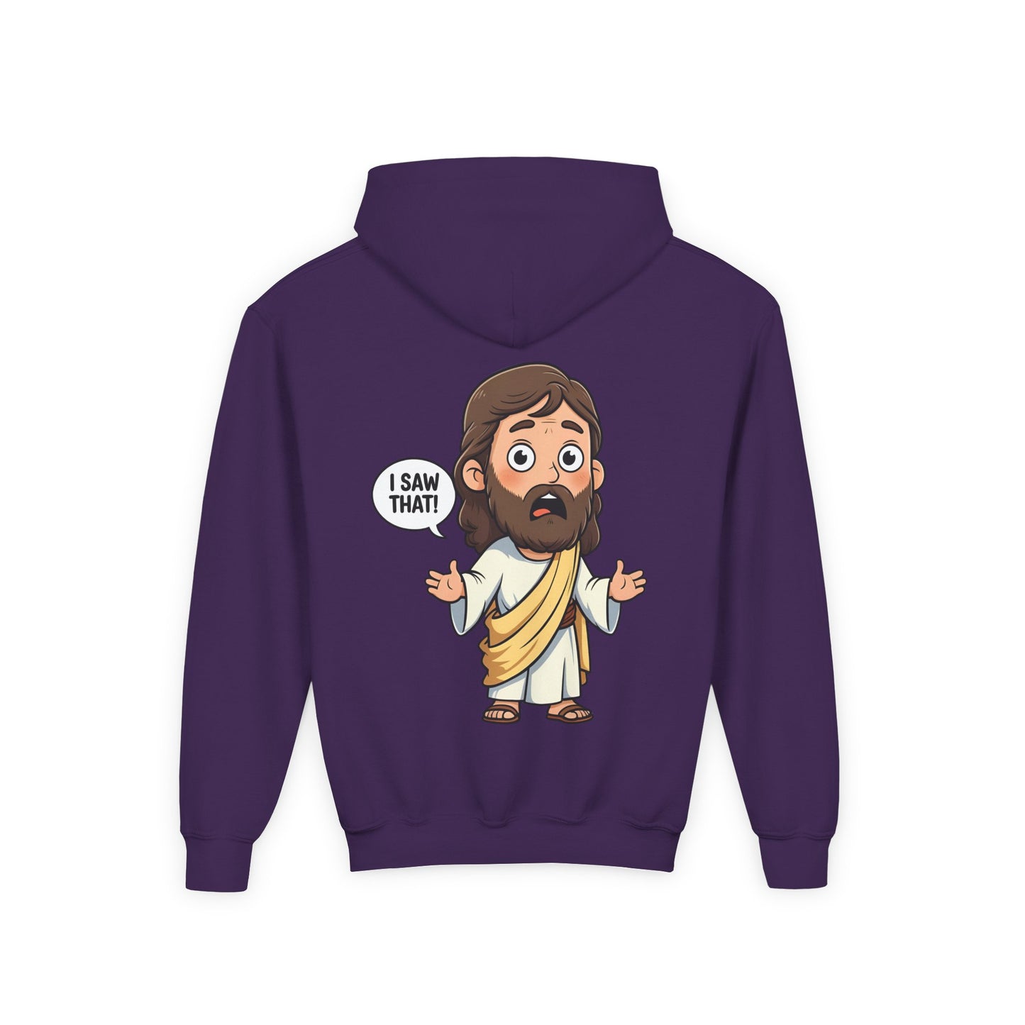 π Sweet Jesus Youth Hoodie β "I Saw That!" Edition π