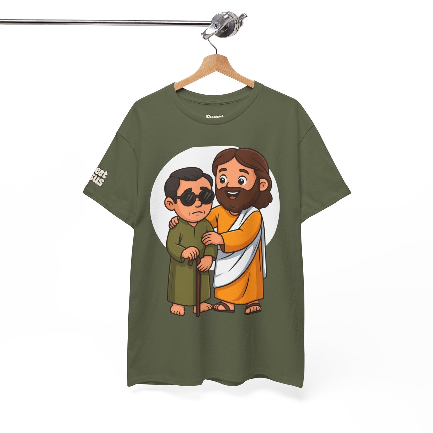 Sweet Jesus “Healing the Blind” T-Shirt – Wear the Miracle