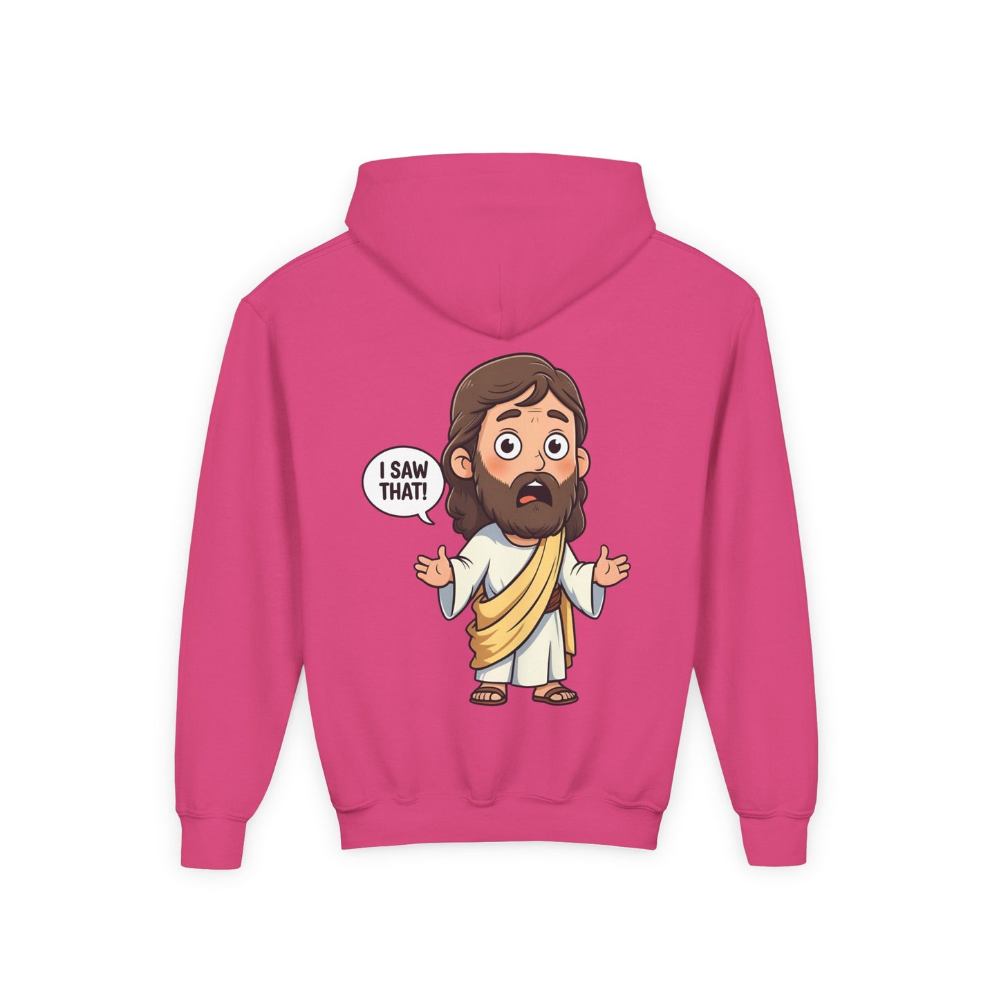 π Sweet Jesus Youth Hoodie β "I Saw That!" Edition π