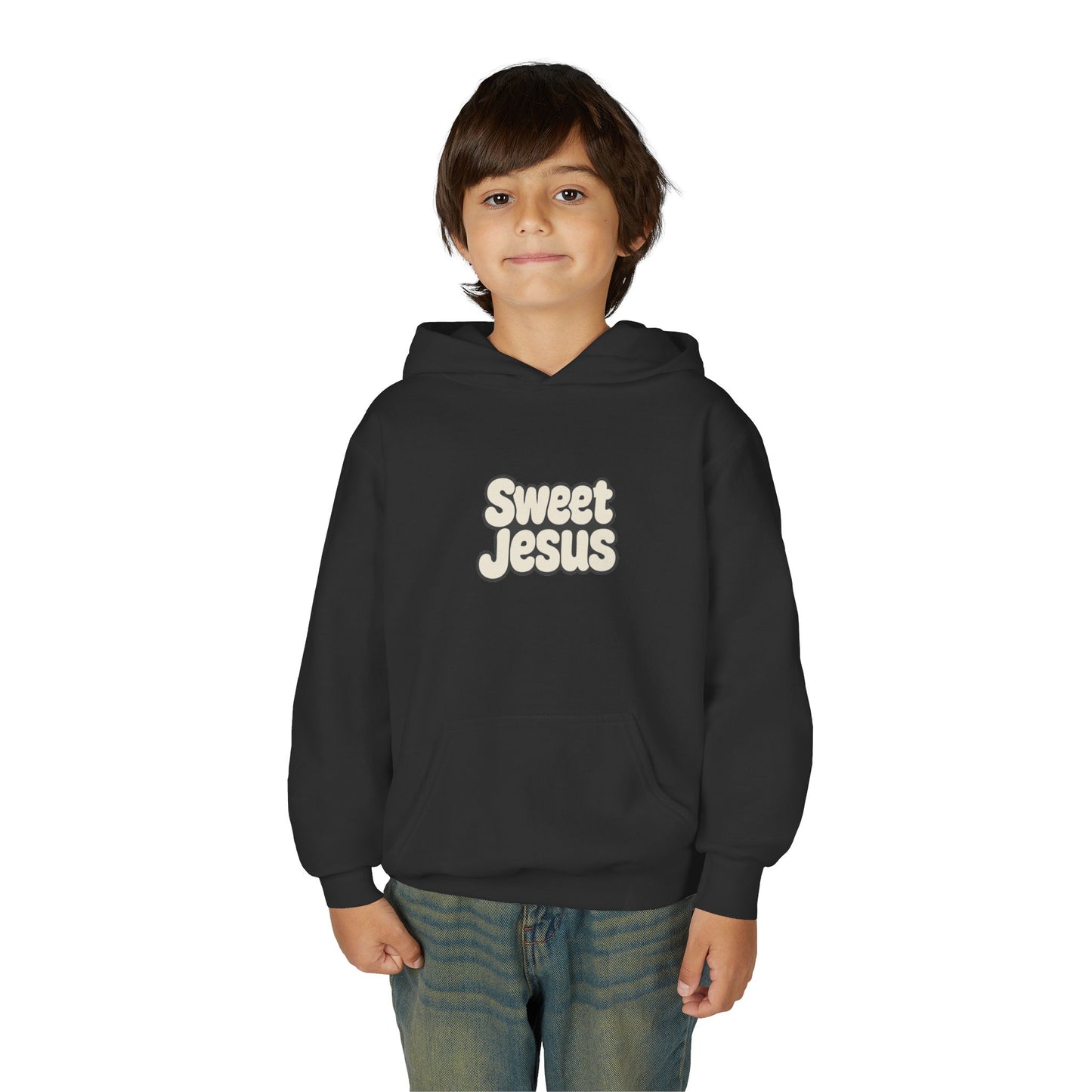 π Sweet Jesus Youth Hoodie β "I Saw That!" Edition π