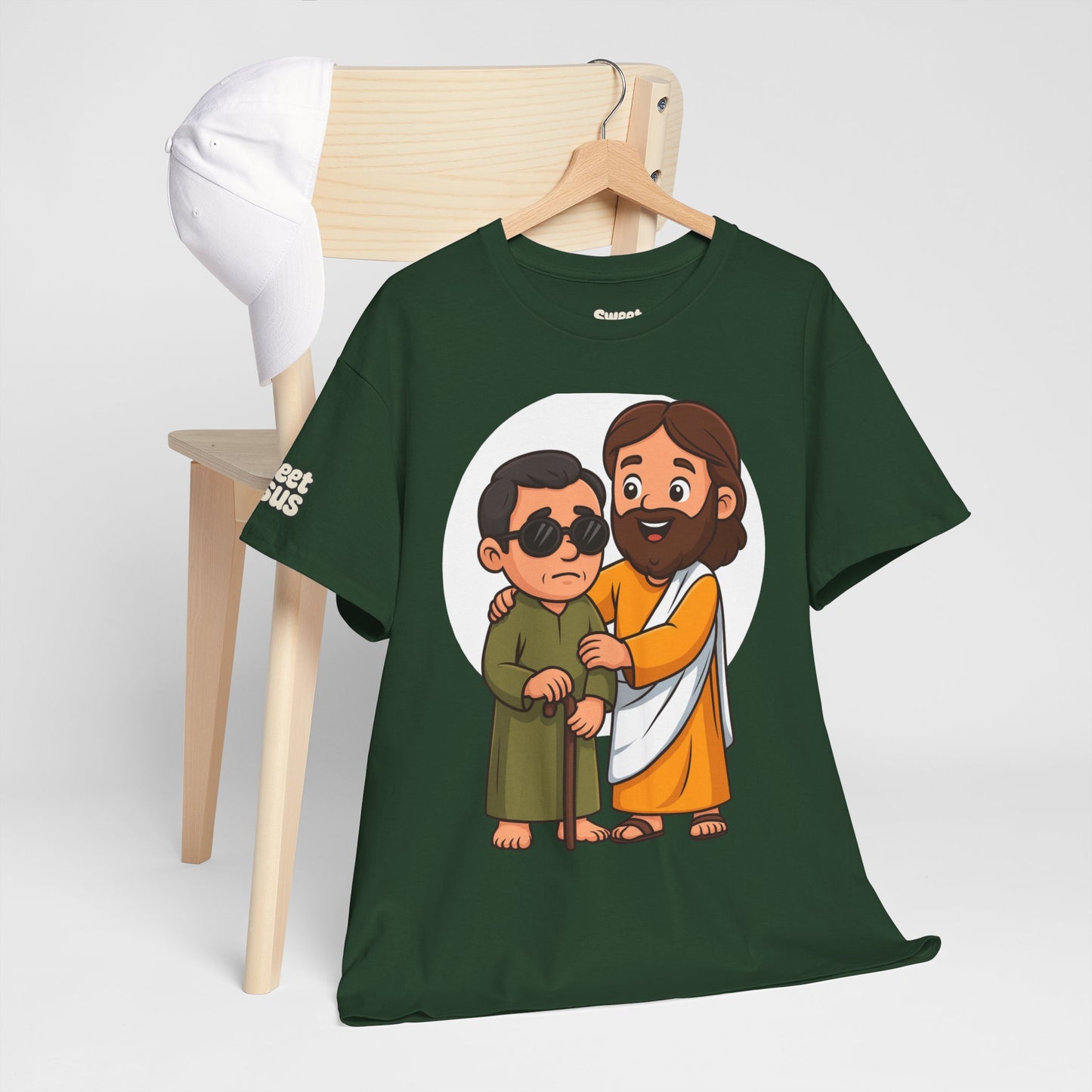Sweet Jesus “Healing the Blind” T-Shirt – Wear the Miracle