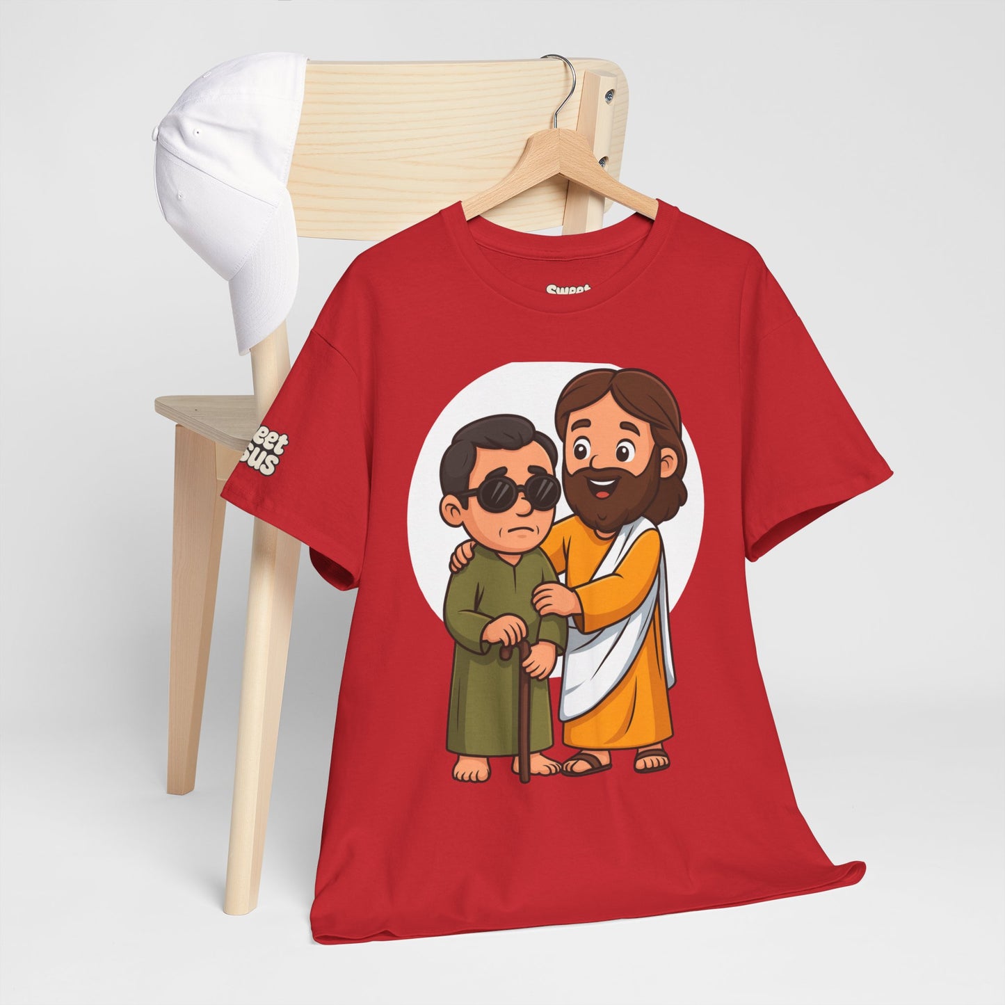 Sweet Jesus “Healing the Blind” T-Shirt – Wear the Miracle