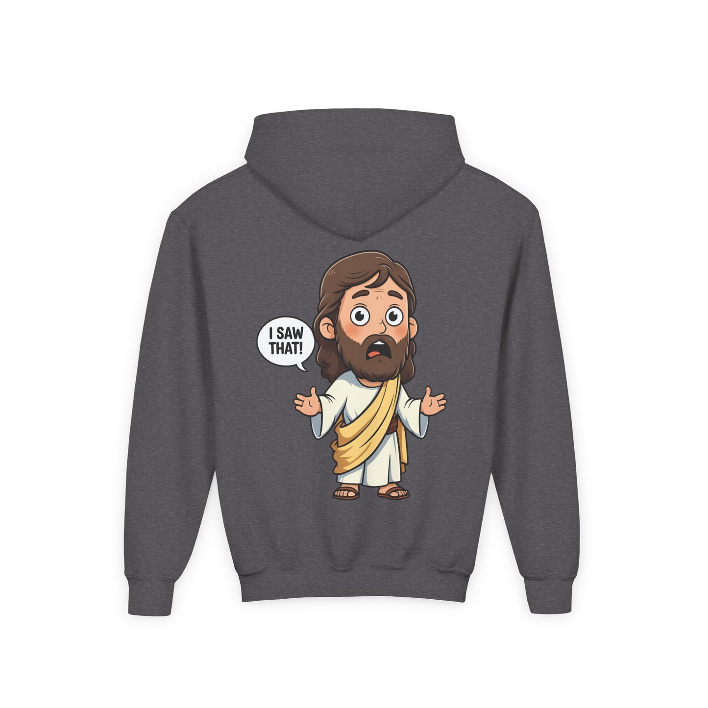 π Sweet Jesus Youth Hoodie β "I Saw That!" Edition π