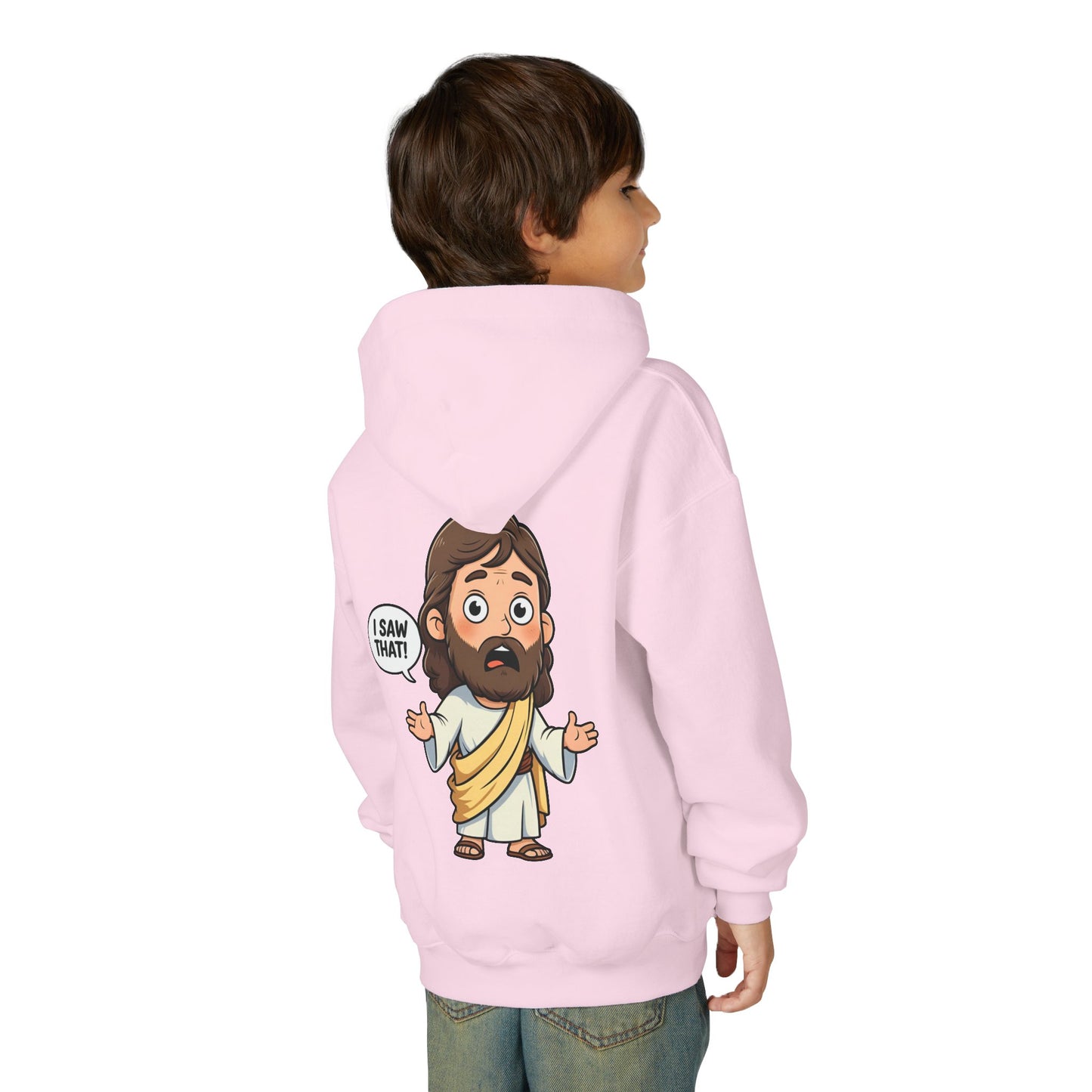π Sweet Jesus Youth Hoodie β "I Saw That!" Edition π