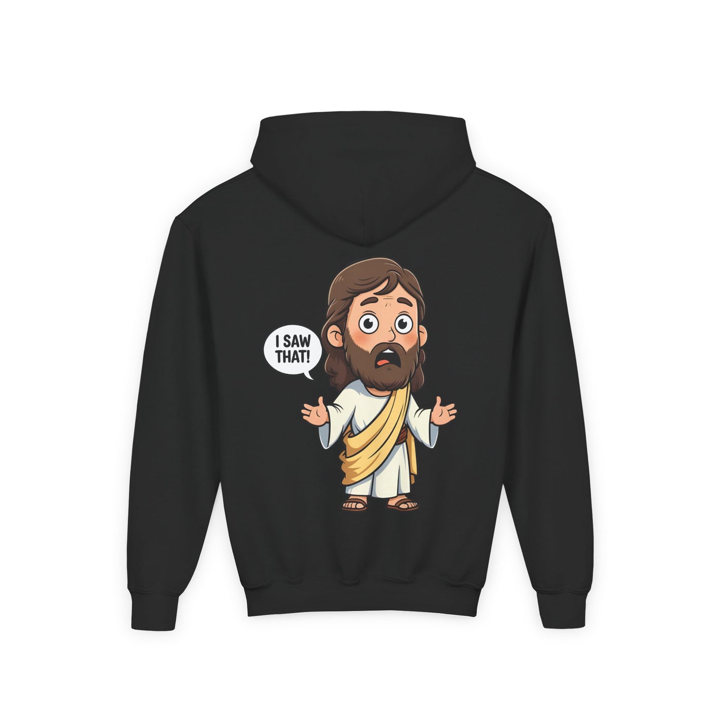 π Sweet Jesus Youth Hoodie β "I Saw That!" Edition π