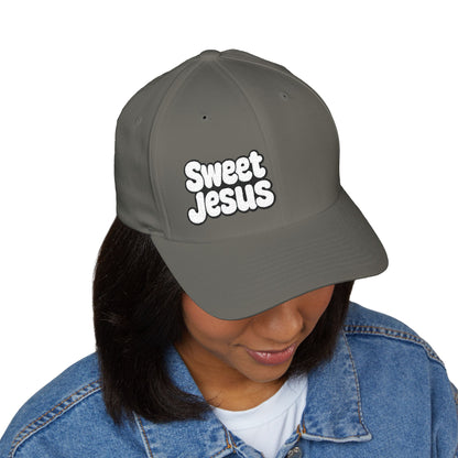 Sweet Jesus Embroidered Cap, Adjustable Baseball Hat, Funny Gift for Christians, Stylish Summer Accessory, Unique Religious Merchandise