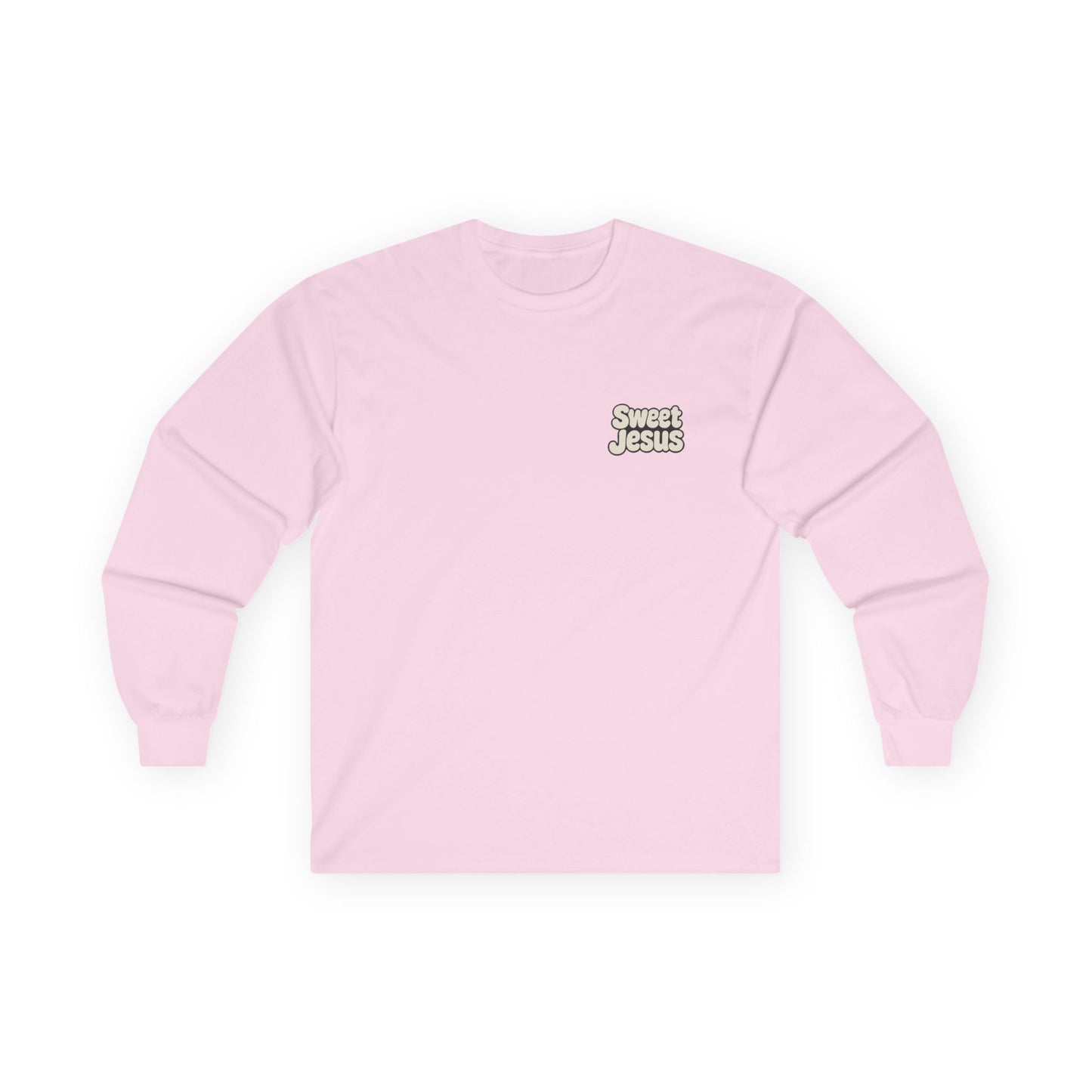 🙌 Sweet Jesus Long Sleeve Tee – Faith Meets Fun 🙌