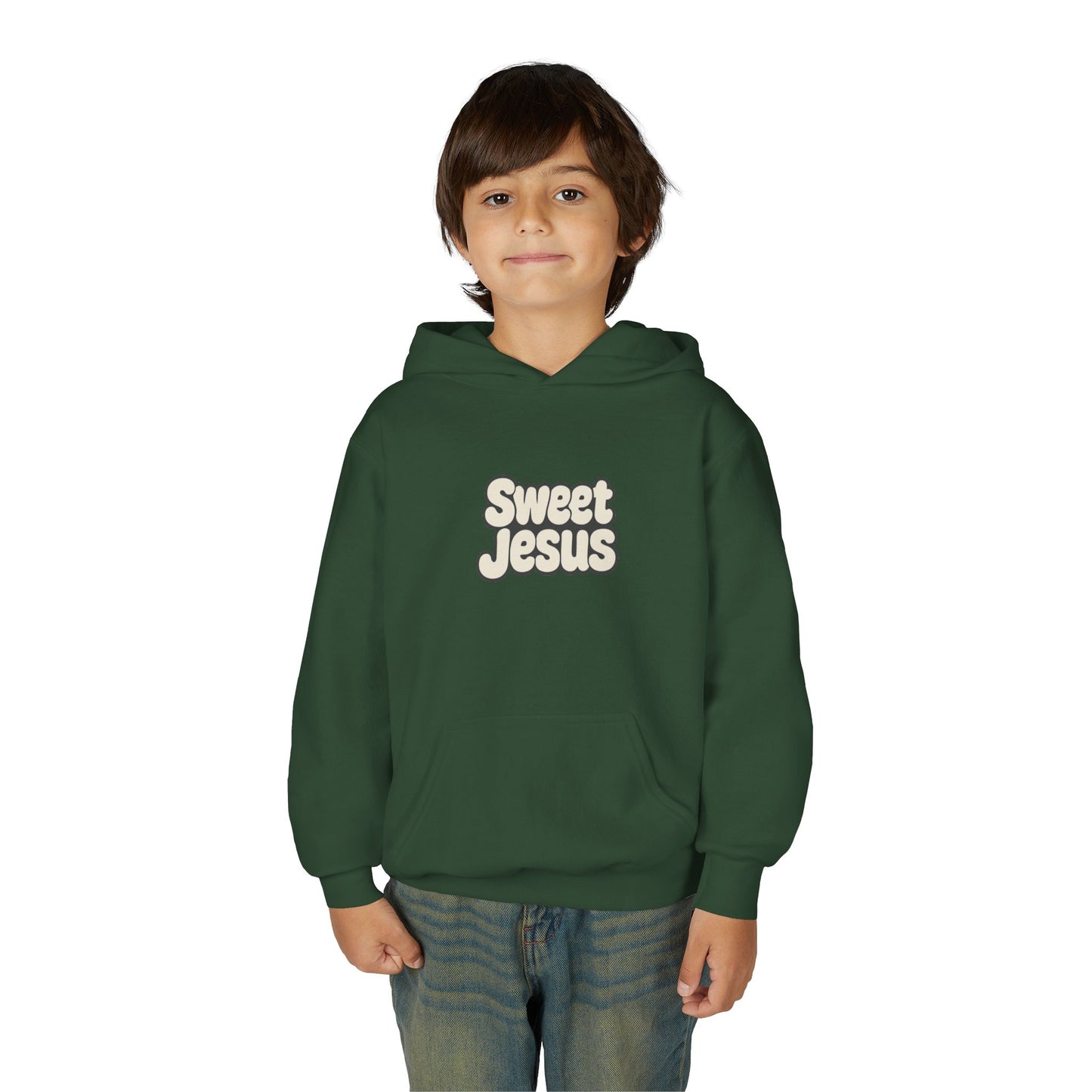 👕 Sweet Jesus Youth Hoodie – "I Saw That!" Edition 👕