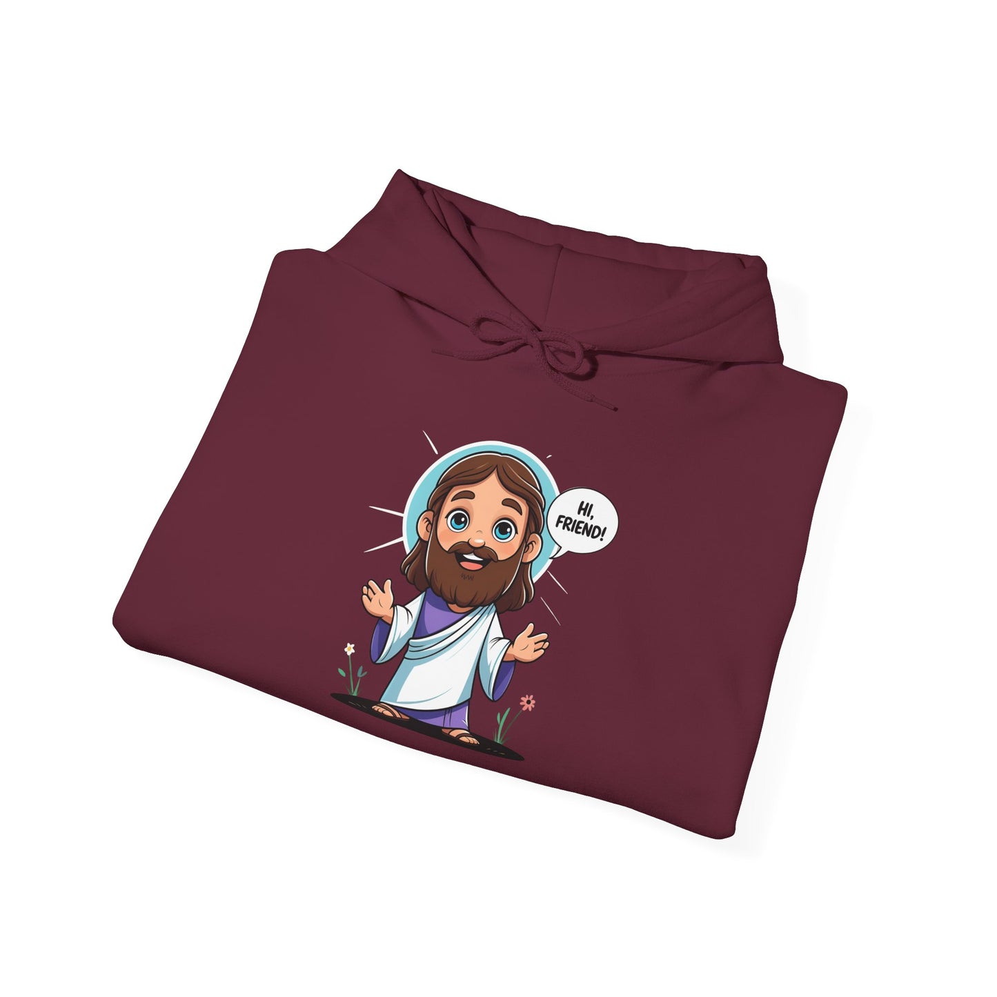 Sweet Jesus “Be Friendly” Hoodie – Comfort with a Message