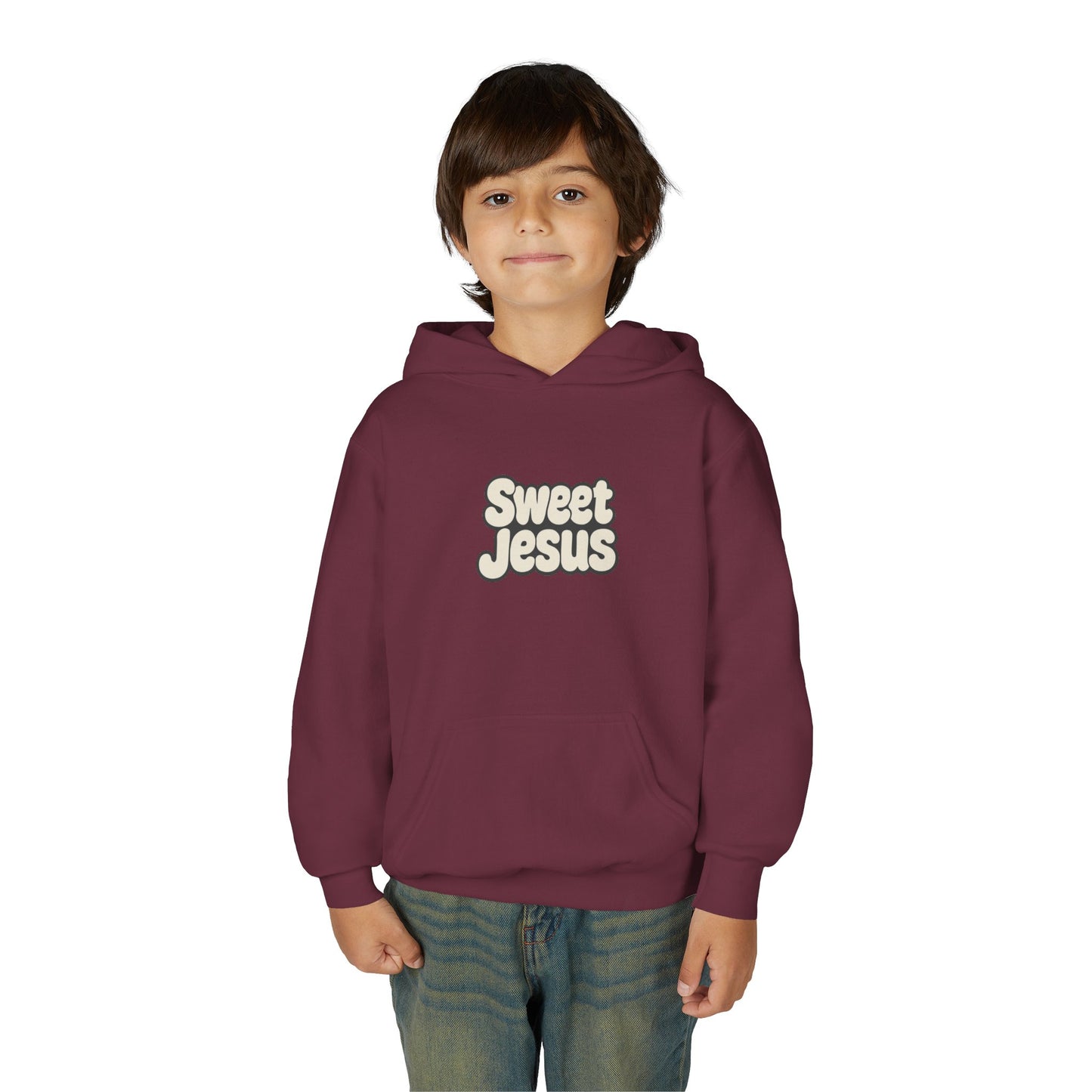 👕 Sweet Jesus Youth Hoodie – "I Saw That!" Edition 👕