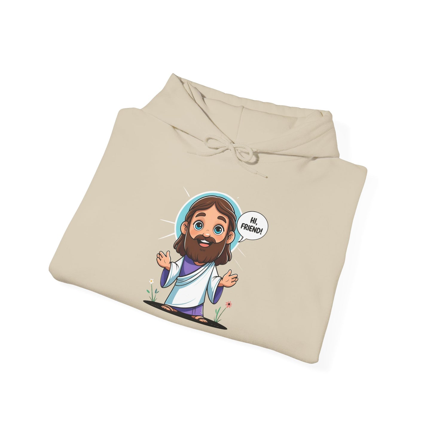 Sweet Jesus “Be Friendly” Hoodie – Comfort with a Message