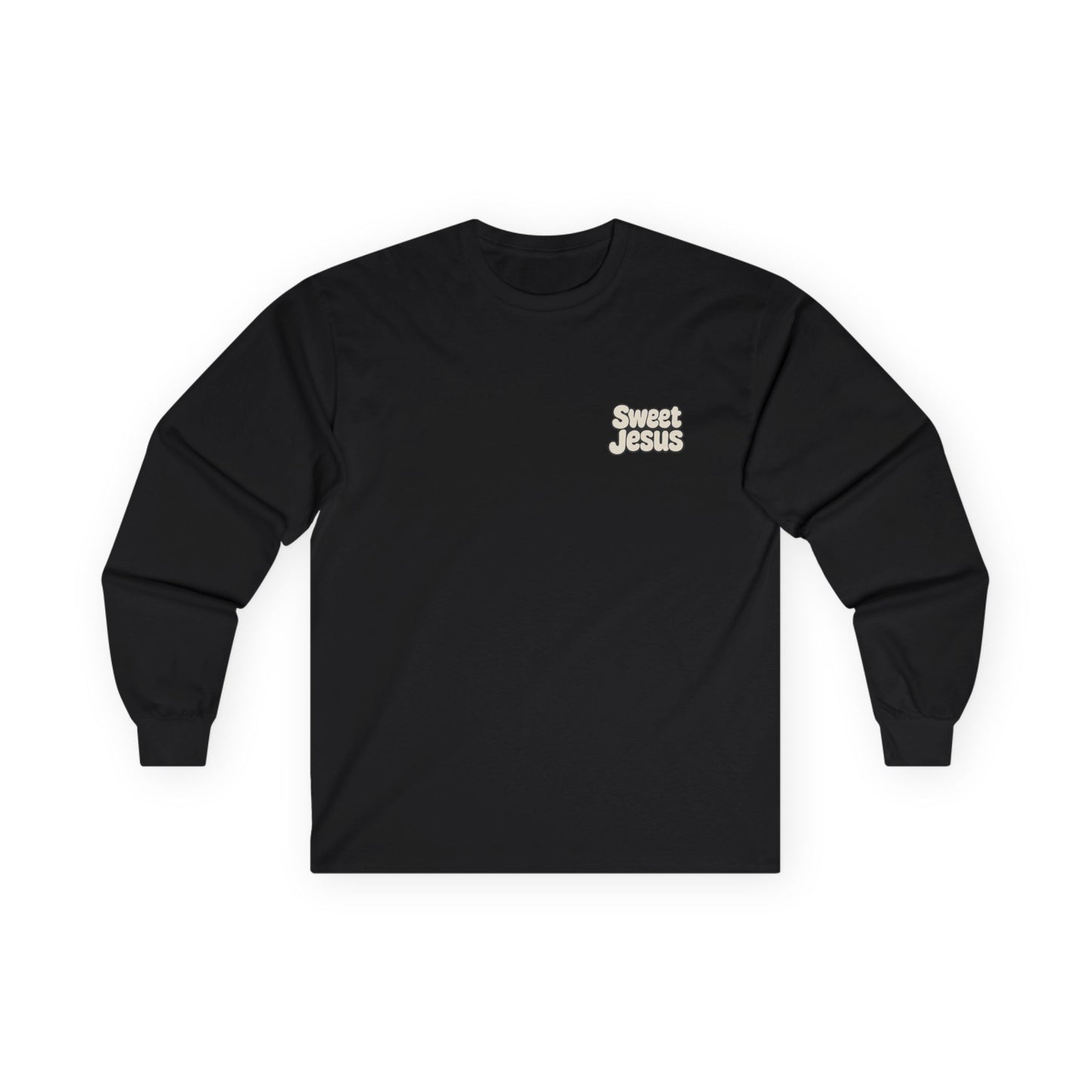 🙌 Sweet Jesus Long Sleeve Tee – Faith Meets Fun 🙌