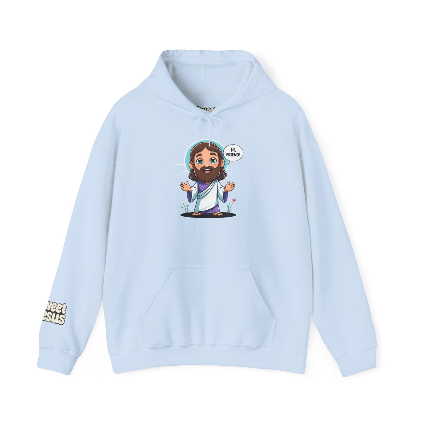 Sweet Jesus “Be Friendly” Hoodie – Comfort with a Message