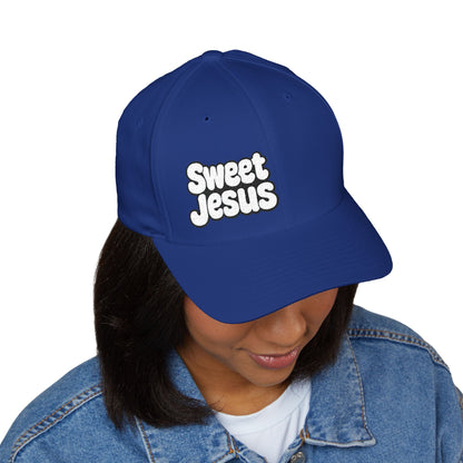 Sweet Jesus Embroidered Cap, Adjustable Baseball Hat, Funny Gift for Christians, Stylish Summer Accessory, Unique Religious Merchandise