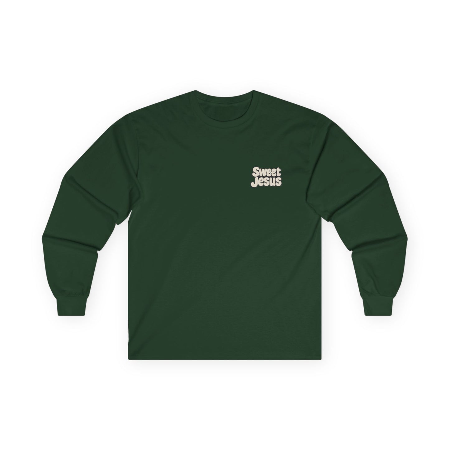 🙌 Sweet Jesus Long Sleeve Tee – Faith Meets Fun 🙌