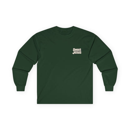 🙌 Sweet Jesus Long Sleeve Tee – Faith Meets Fun 🙌