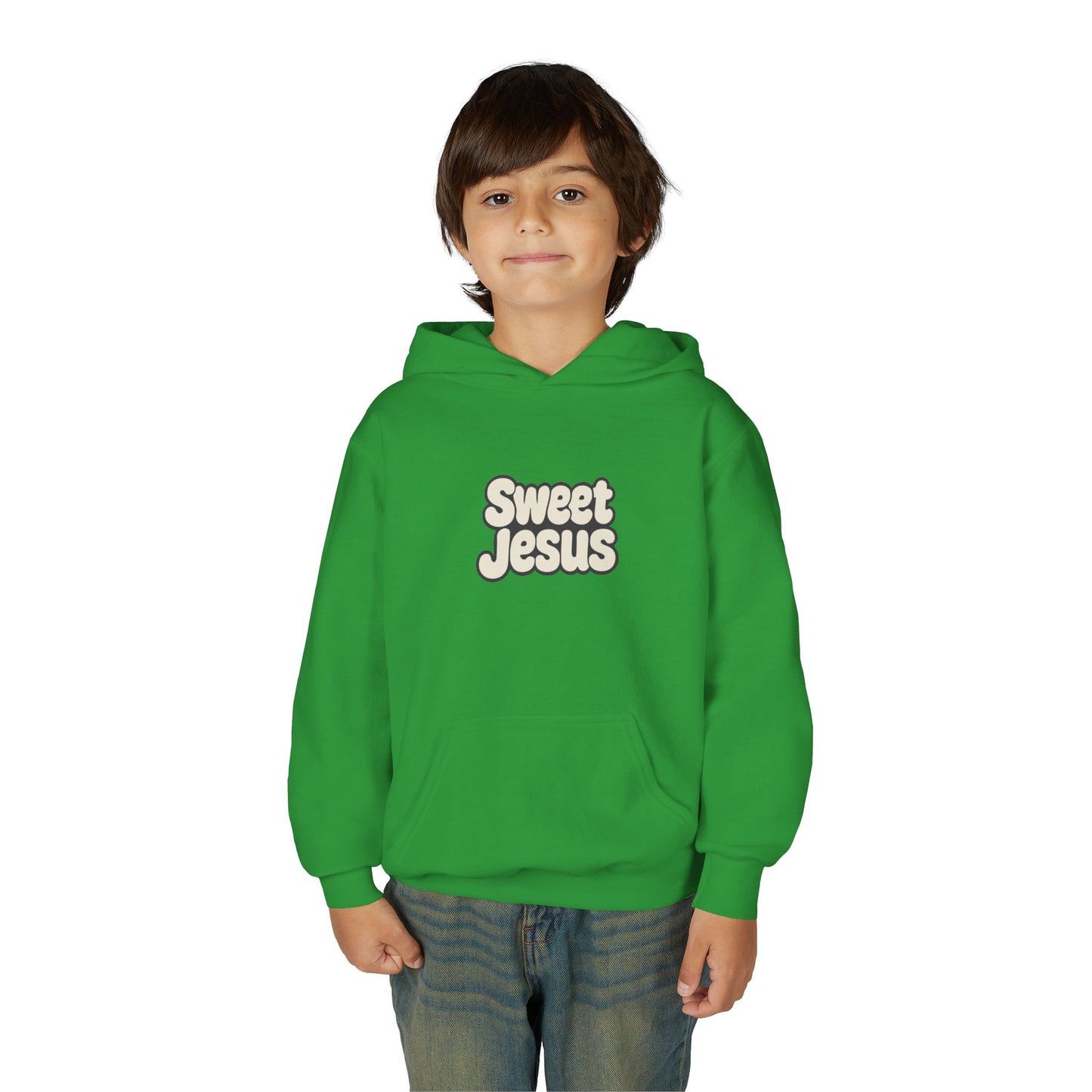 👕 Sweet Jesus Youth Hoodie – "I Saw That!" Edition 👕