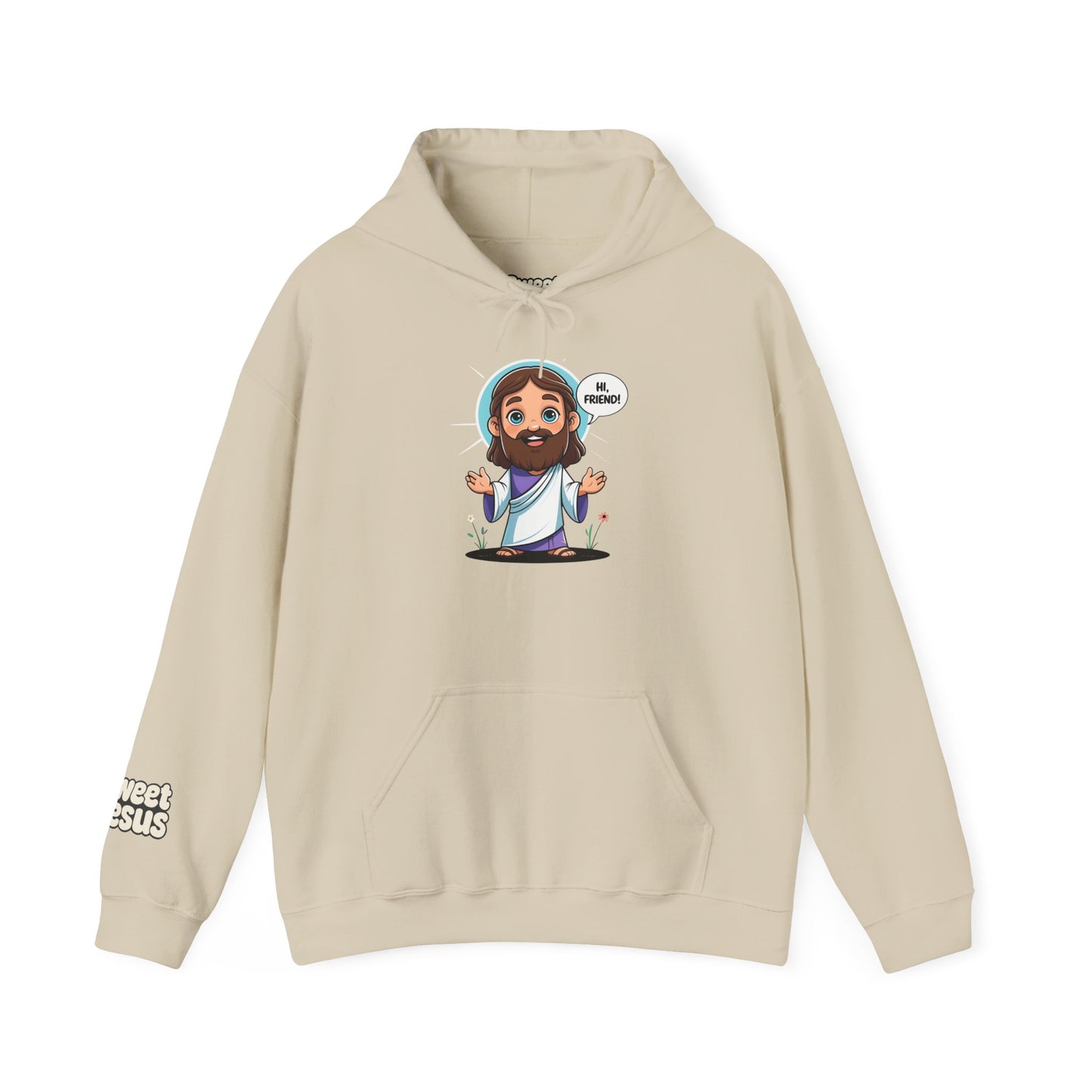 Sweet Jesus “Be Friendly” Hoodie – Comfort with a Message