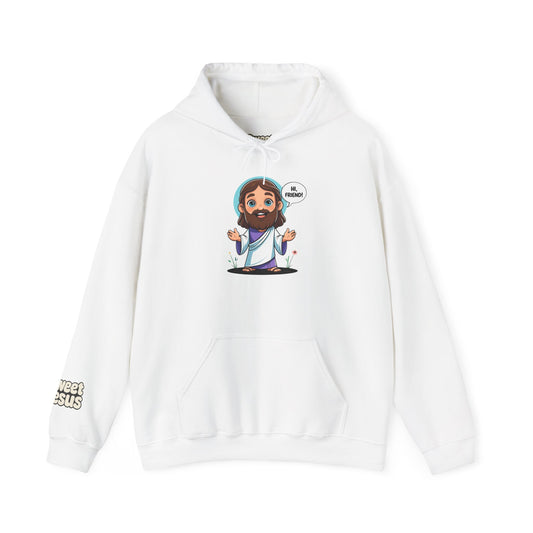 Sweet Jesus “Be Friendly” Hoodie – Comfort with a Message