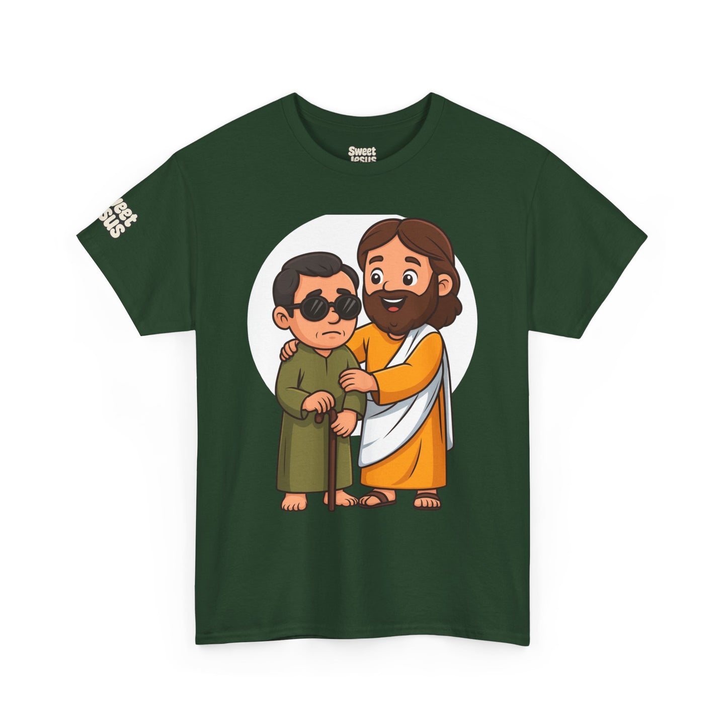 Sweet Jesus “Healing the Blind” T-Shirt – Wear the Miracle