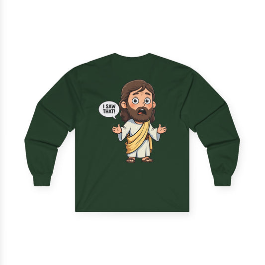 🙌 Sweet Jesus Long Sleeve Tee – Faith Meets Fun 🙌