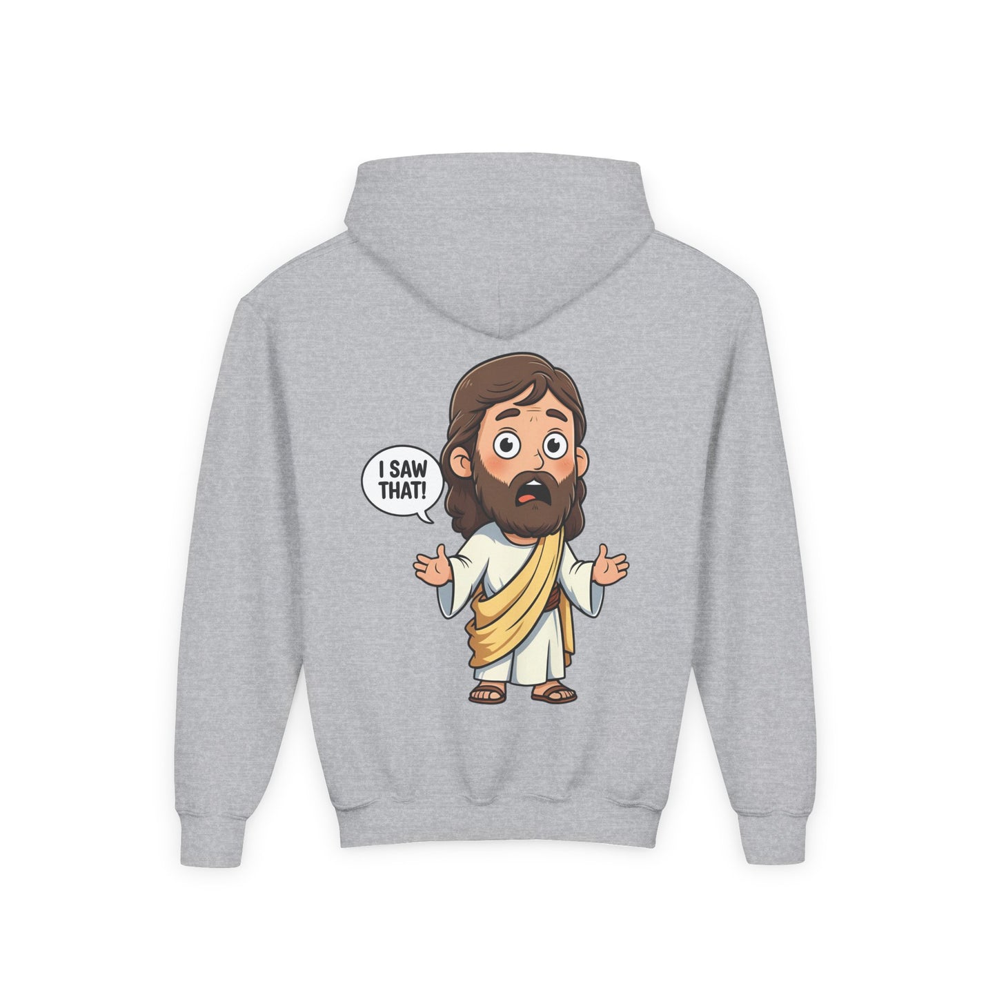 👕 Sweet Jesus Youth Hoodie – "I Saw That!" Edition 👕