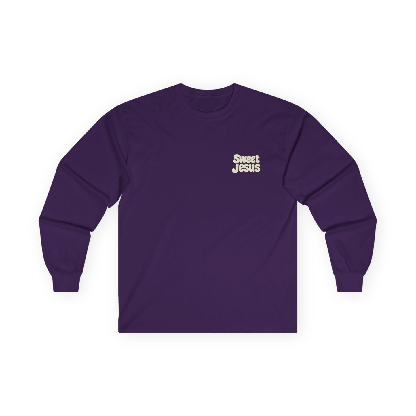 🙌 Sweet Jesus Long Sleeve Tee – Faith Meets Fun 🙌