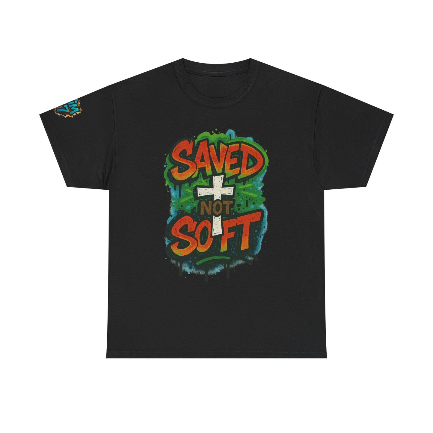 Christian Tee - Saved not Soft Unisex Heavy Cotton