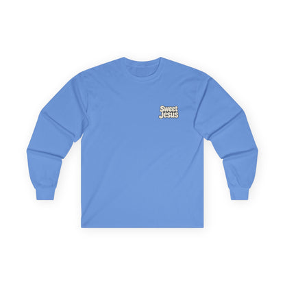 🙌 Sweet Jesus Long Sleeve Tee – Faith Meets Fun 🙌