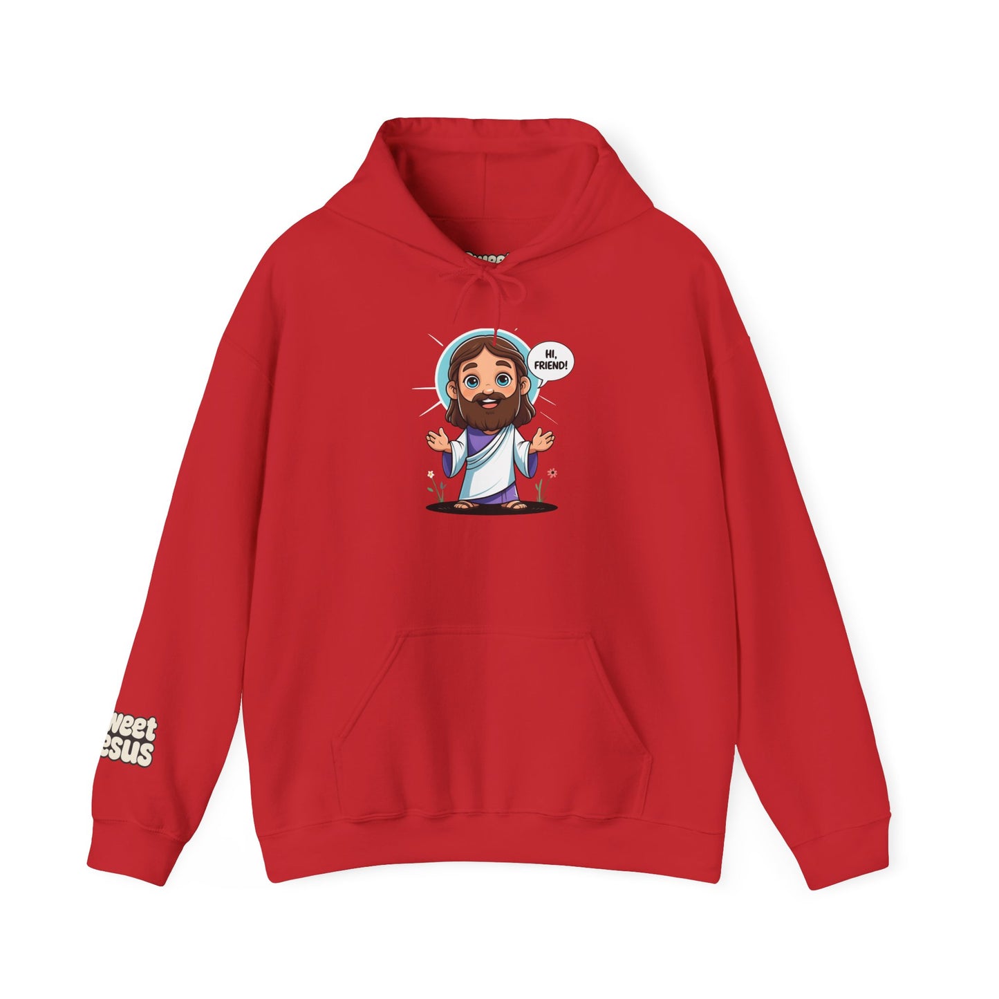 Sweet Jesus “Be Friendly” Hoodie – Comfort with a Message