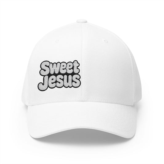Sweet Jesus Embroidered Cap, Adjustable Baseball Hat, Funny Gift for Christians, Stylish Summer Accessory, Unique Religious Merchandise