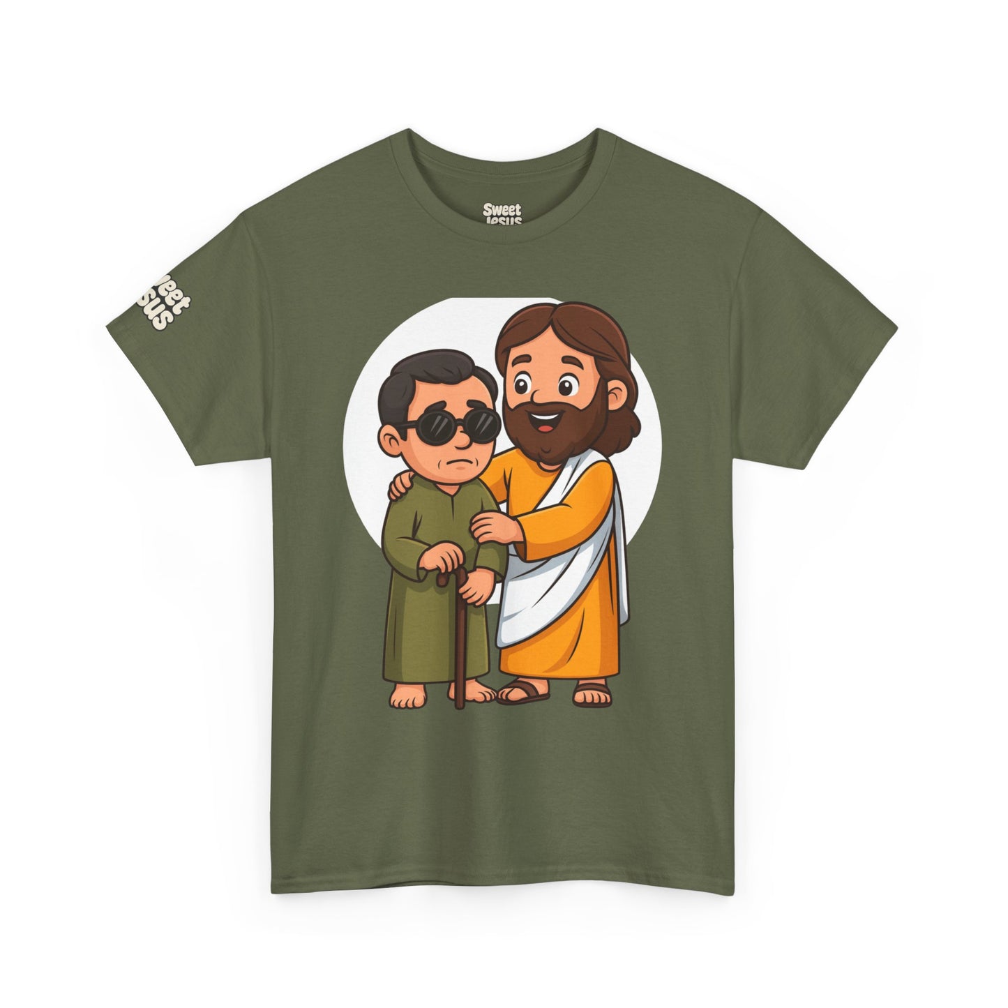 Sweet Jesus “Healing the Blind” T-Shirt – Wear the Miracle