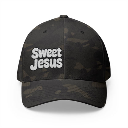 Sweet Jesus Embroidered Cap, Adjustable Baseball Hat, Funny Gift for Christians, Stylish Summer Accessory, Unique Religious Merchandise