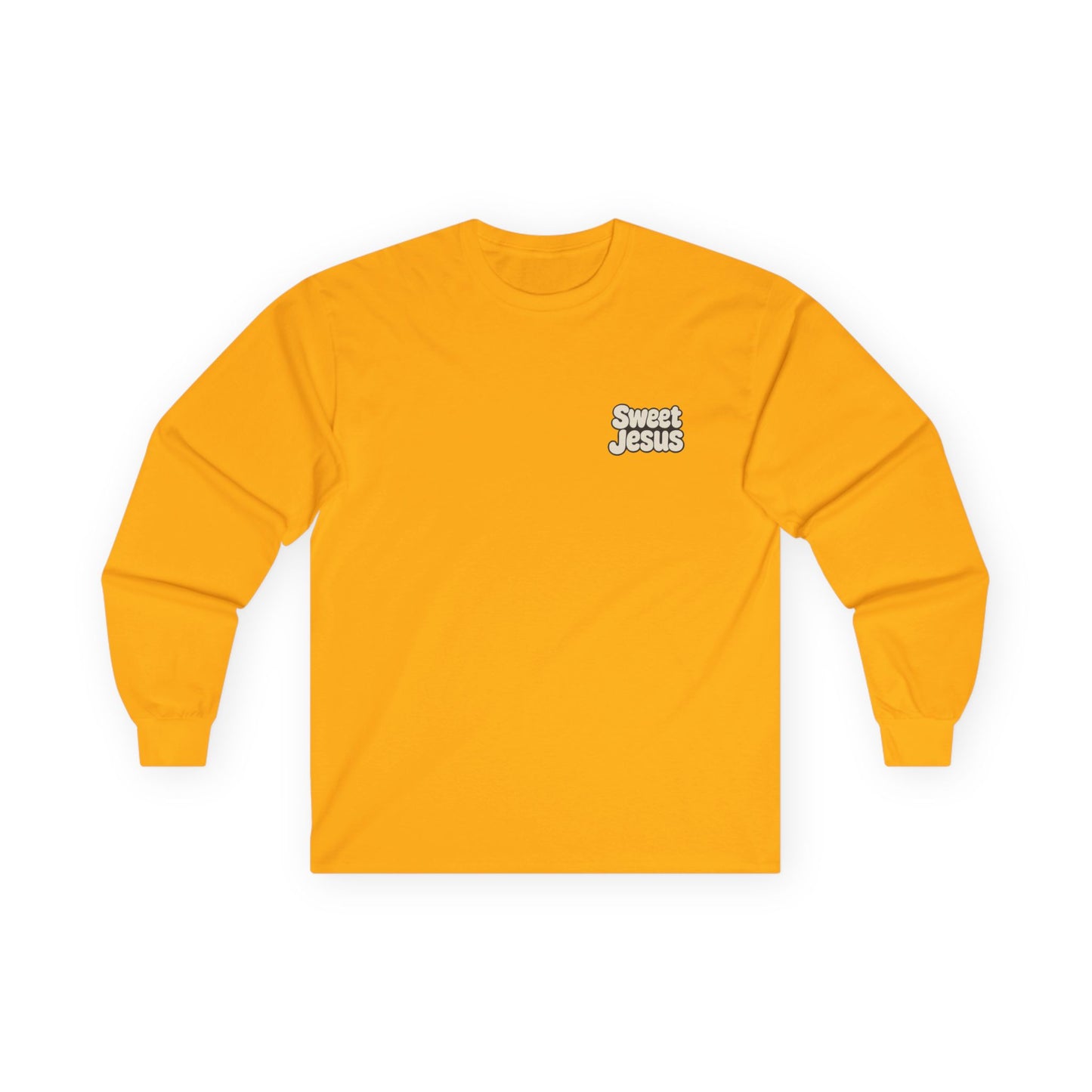 🙌 Sweet Jesus Long Sleeve Tee – Faith Meets Fun 🙌