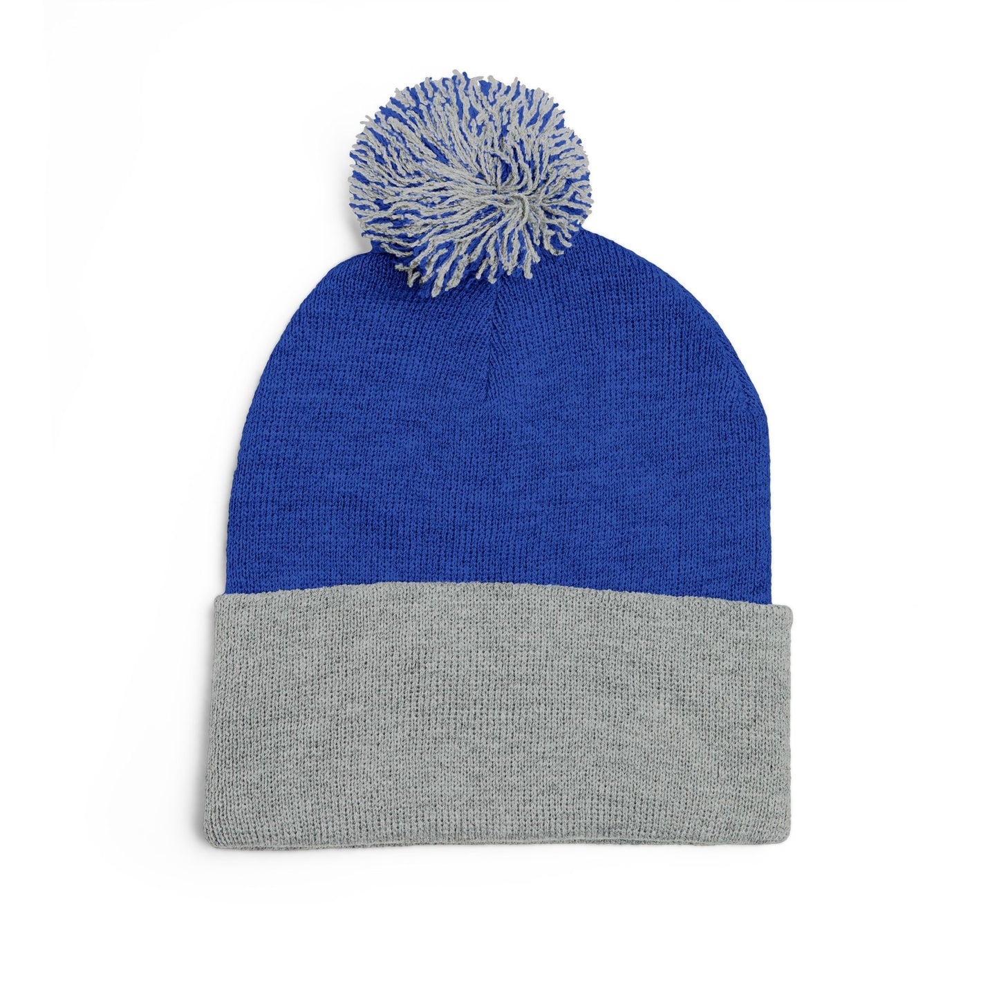 Beanie Hat - Don't Let Fall Sneak Up on You - Embroidered Pom-Pom Knit Cap