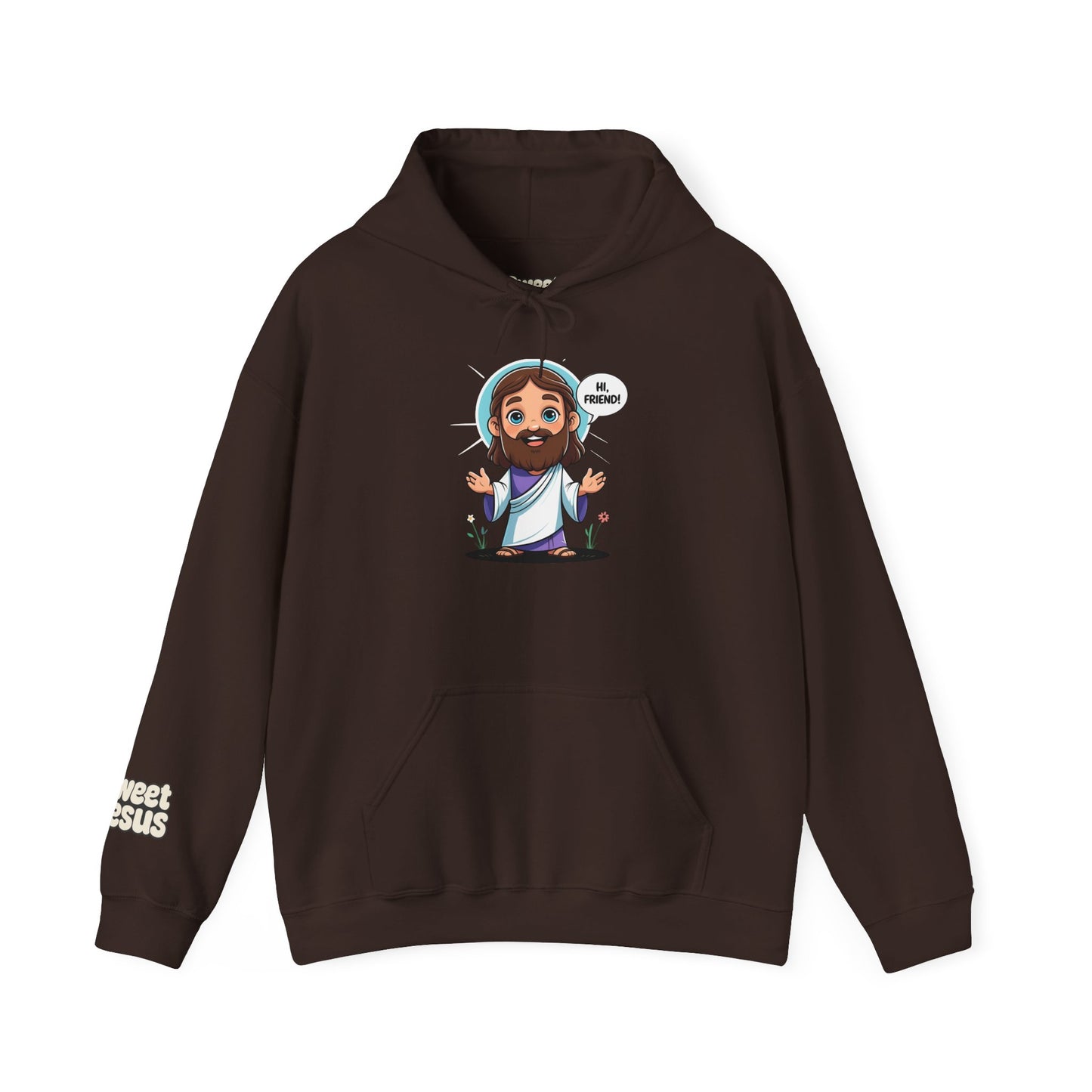 Sweet Jesus “Be Friendly” Hoodie – Comfort with a Message