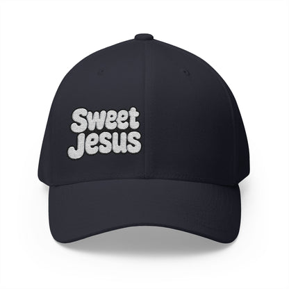 Sweet Jesus Embroidered Cap, Adjustable Baseball Hat, Funny Gift for Christians, Stylish Summer Accessory, Unique Religious Merchandise