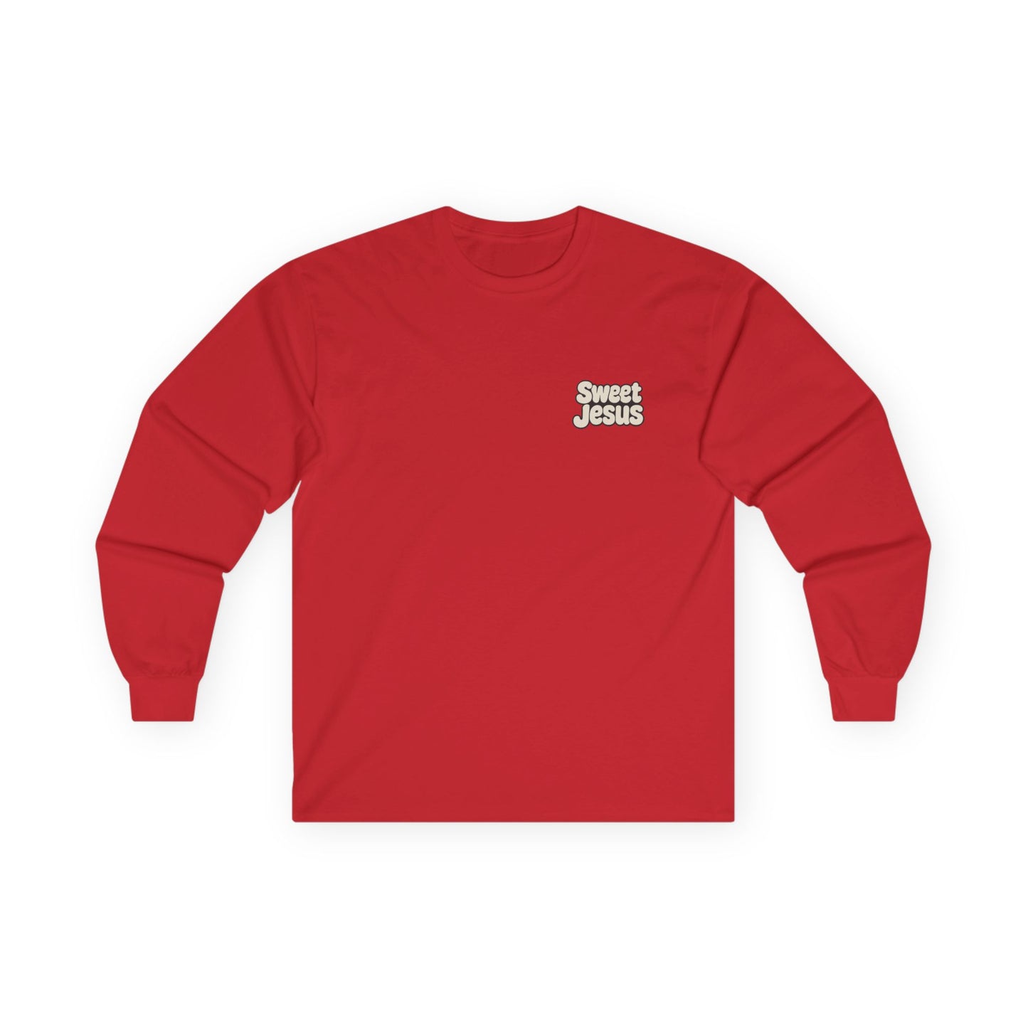 🙌 Sweet Jesus Long Sleeve Tee – Faith Meets Fun 🙌