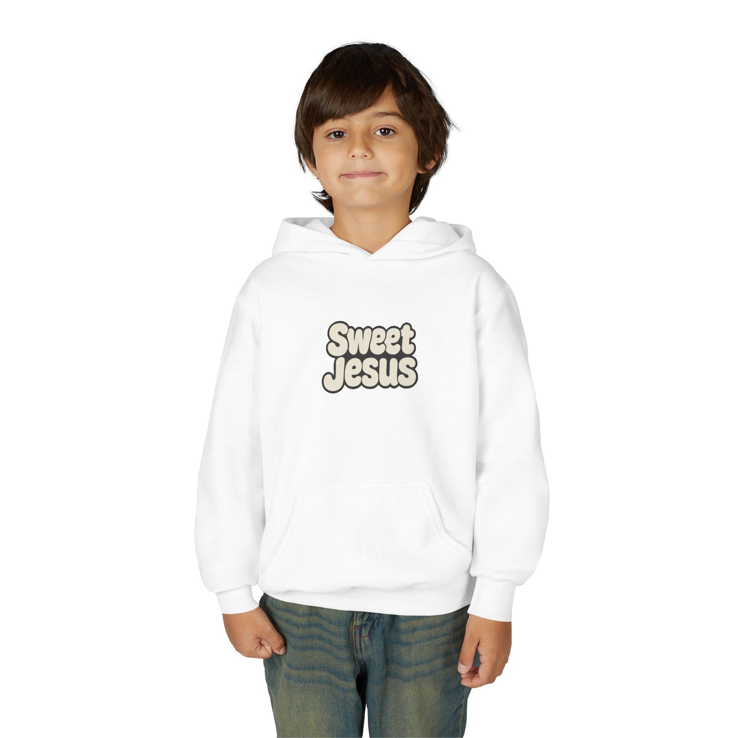 👕 Sweet Jesus Youth Hoodie – "I Saw That!" Edition 👕