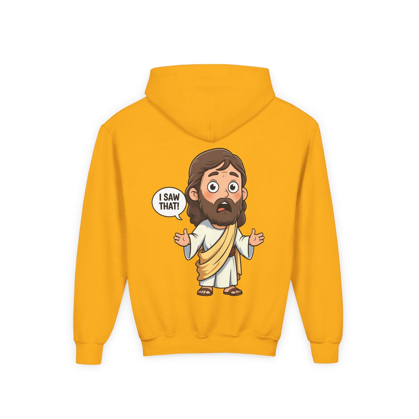 👕 Sweet Jesus Youth Hoodie – "I Saw That!" Edition 👕