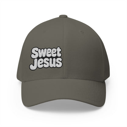Sweet Jesus Embroidered Cap, Adjustable Baseball Hat, Funny Gift for Christians, Stylish Summer Accessory, Unique Religious Merchandise