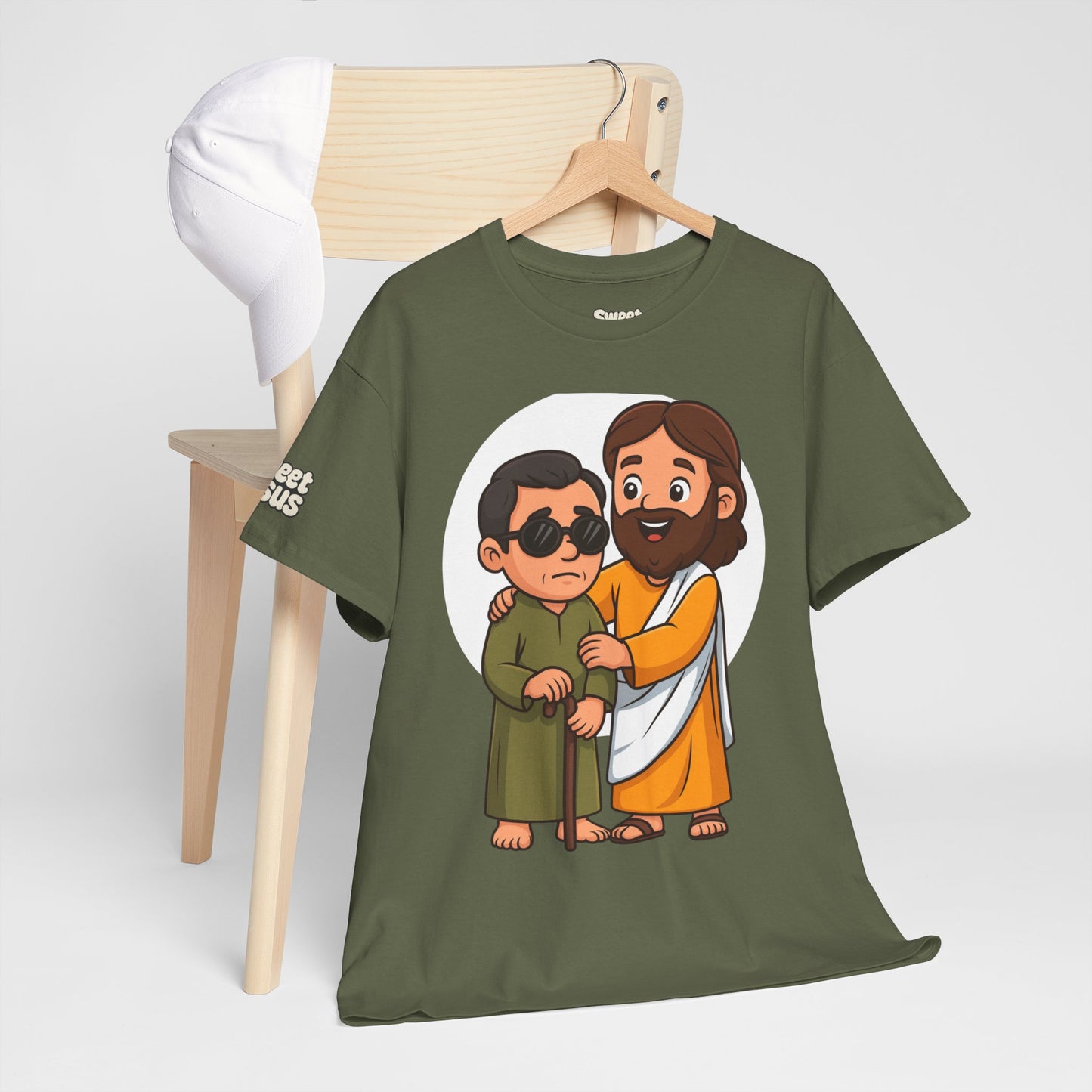 Sweet Jesus “Healing the Blind” T-Shirt – Wear the Miracle