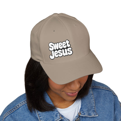 Sweet Jesus Embroidered Cap, Adjustable Baseball Hat, Funny Gift for Christians, Stylish Summer Accessory, Unique Religious Merchandise