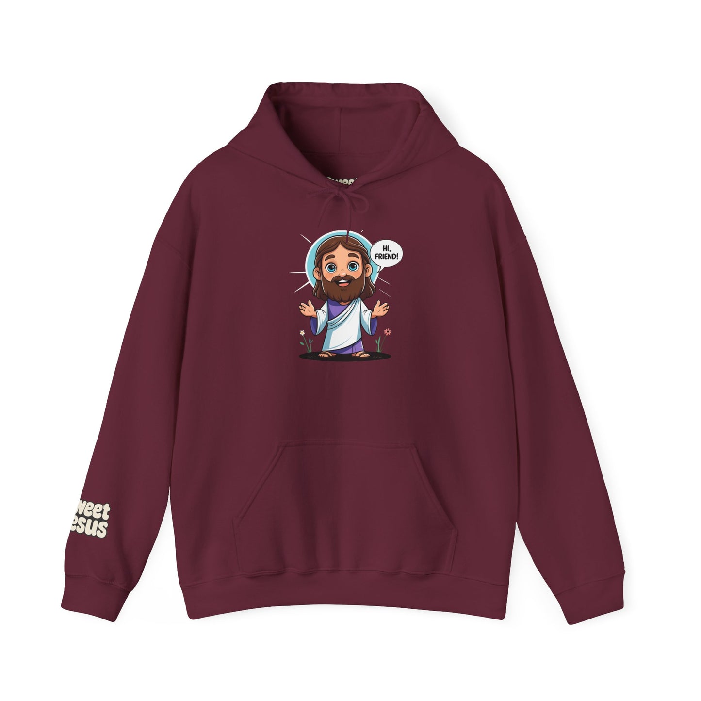 Sweet Jesus “Be Friendly” Hoodie – Comfort with a Message