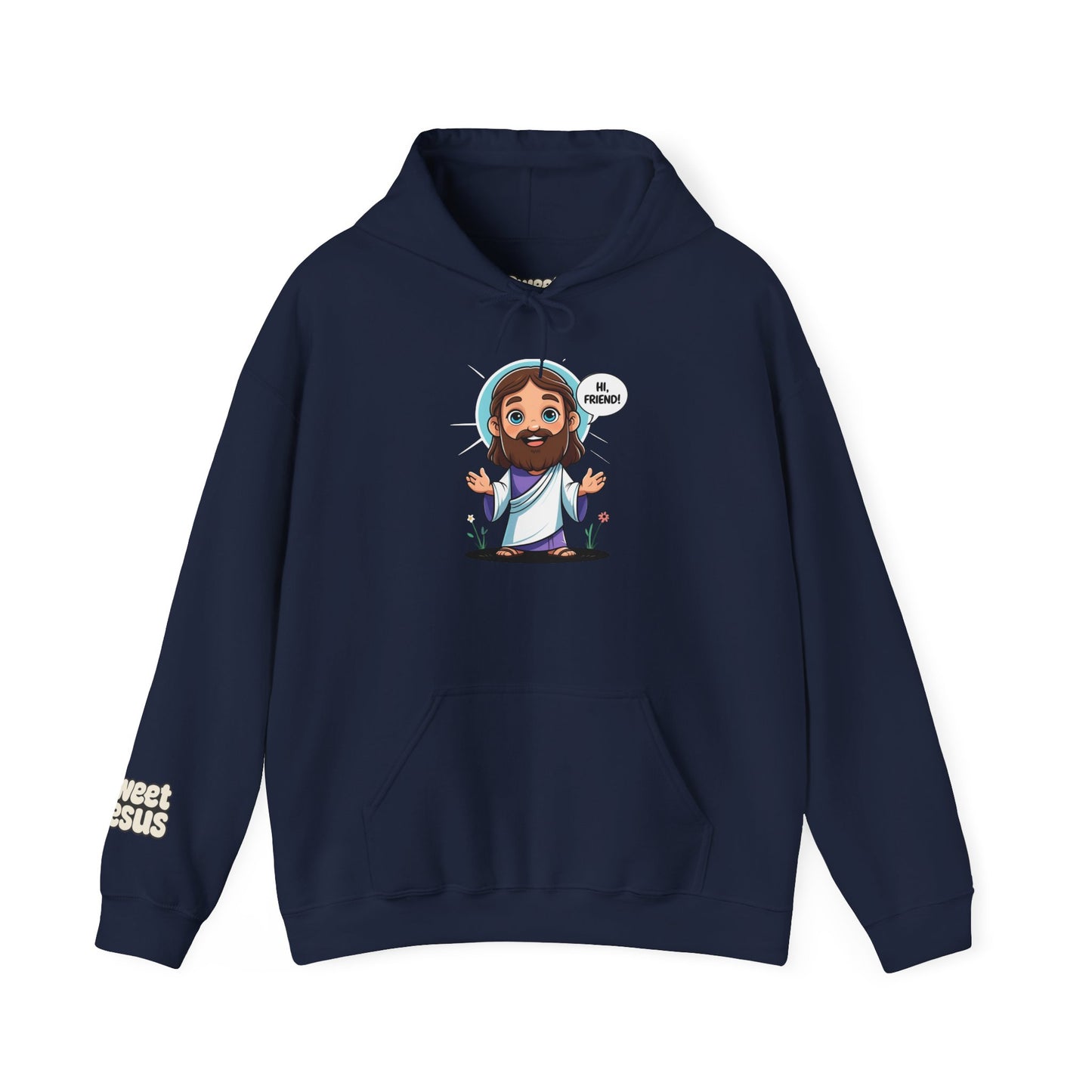 Sweet Jesus “Be Friendly” Hoodie – Comfort with a Message